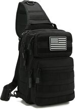 Versatile Molle Sling Backpack for Hunting, Hiking, Travel - 12.6 x 6.3 ... - $48.46