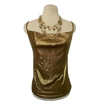 Bishop+ Young Gold Shimmer Cami Top Size XS - £23.73 GBP