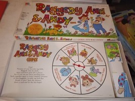 Vintage 1980 Raggedy Ann &amp; Andy Board Game Milton Bradley - Complete  - $24.74