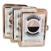 KHROMA Kim’s Heavy Gaze Lashes FLIRT Pair As Pictured, LOT OF 3!! NEW Se... - $9.82