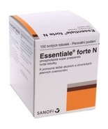 Essentiale Forte N 300mg - 100 Tablets - OTC dietary supplement - $839.63 MXN