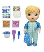 Baby Alive Mix My Medicine Baby Doll, Kitty-Cat Pajamas, Drinks and Wets... - £31.18 GBP