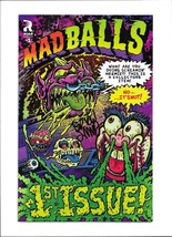 Madballs 1 Roar Comics signed by Brian Smith + Madballs style Dr Freeze sketch - $34.64