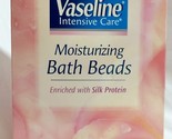 Vaseline Intensive Care Moisturizing Bath Beads w Silk Protein Soft Peta... - £23.85 GBP