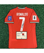 Cristiano Ronaldo 25/26 Portugal Home Back SIGNED Shirt Jersey – COA - $2,161.32 MXN