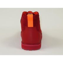 Men's TAYNO Wallabee Style Chukka Boots Soft Micro Suede MOJAVE S Red image 5
