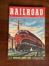 Railroad Magazine - July 1953 - Cotten Belt Route - Michigan Lumber -OGDEN, Utah - £13.57 GBP