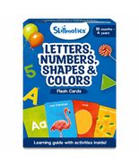 Skillmatics Thick Flash Cards for Toddlers - Letters, Numbers, Shapes &amp; ... - $22.99