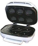 NOSTALGIA ELECTRICS MINI BURGER MAKER Sliders Grill Appliance NEW In Ope... - £32.04 GBP