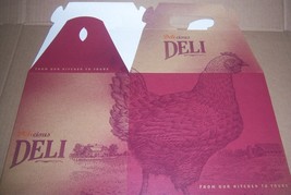 Deli Take Out Packaging Chicken Boxes 8X6X8&quot; Packs Of 50 - £14.79 GBP