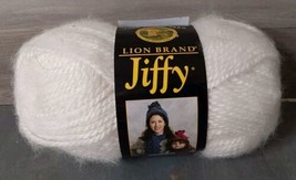 Lion Brand Jiffy Yarn Fisherman White 3oz 135 Yards - $9.50