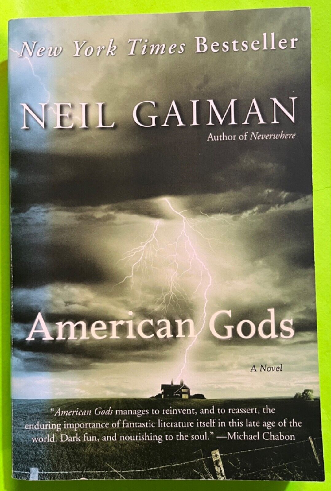 American Gods: A Novel by Neil Gaiman (PB 2003) - $4.48