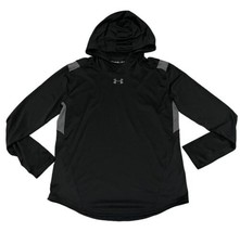 Under Armour Boys Loose Fit Hooded Pullover Athletic Shirt Size YXL Ligh... - $12.38