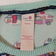 Secret Treasures ST41100SF "Happy Camper" Women's Multicolor Pajama Shirt Sz M image 5