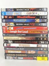 Lot Of 17 Action Comedy DVD Movies Rush Hour Gran Torino Beverly Hills Cop 1 &amp; 2 - £15.56 GBP