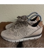 OTBT Women’s 6.5M Khora Tan Perforated Lace Up Sneakers Low Top - Micro ... - $53.01 CAD