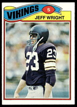 1977 Topps #169 Jeff Wright EX-B110 - £15.48 GBP