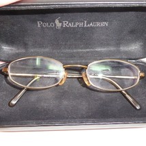 POLO RALPH LAUREN EYEGLASSES &amp; CASE MADE ITALY 130 RL 642 G5X 47 18 2-1 ... - £39.41 GBP