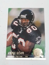 Andre Rison Atlanta Falcons 1994 Fleer Ultra Card #19 - $0.98