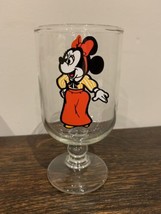 Vintage Disney Minnie Mouse Goblet Glass Cup - £11.49 GBP