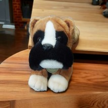 Miyoni By Aurora Brown Boxer Puppy Dog 10&quot; Plush Stuffed Animal w/ Tag 2... - £8.31 GBP