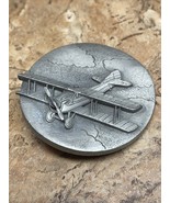 Vintage Ms. Dee Pewter Pin Tie Tack 2-1/4 Inches Spinning Propeller Airp... - $184.50 MXN