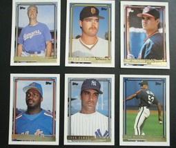Six (6) 1992 Topps Gold &quot;Winner&quot; Cards Which Replaced Checklists In Regular Set - £3.87 GBP