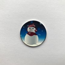  &quot; MERRY CHRISTMAS SNOWMAN 2  &quot; GOLF BALL MARKER. - €3,07 EUR