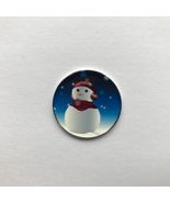  " MERRY CHRISTMAS SNOWMAN 2  " GOLF BALL MARKER. - $3.59