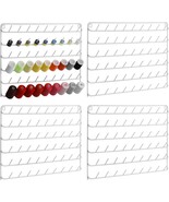Thread Holder Organizer Wall 54 Spool Sewing Thread Rack 4 Pack Embroidery  - $1,048.95 MXN