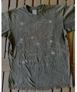 Vtg 2-Sided 90s Space Superstars T-Shirt Mens LG Constellations Liberty ... - $916.22 MXN