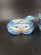 Certified International Crab Fisherman’s Catch Dip Bowl &amp; Spreader Novelty  - $17.72