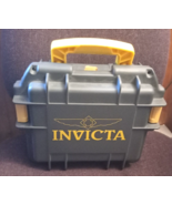 Invicta Three Slot Gray &amp; Yellow Dive Case - £26.89 GBP
