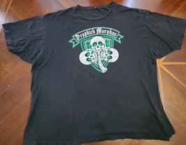 Dropkick Murphys 3 Skulls Y2K T Shirt Size XL Punk Rock - $9.88