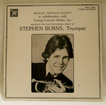 Stephen Burns, Trumpet-Debut Recording-Musical Heritage Society-Digital-Ex Vinyl - £7.02 GBP