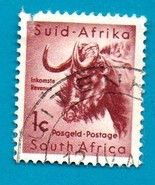 South African Postage Stamp 1961 Local Animals Stamps of 1954 with New C... - £1.55 GBP