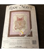 Love Notes Key To Your Heart Cross Stitch Kit with Die Cut Mat Included ... - $21.48 CAD