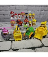 Nickelodeon Paw Patrol Action Figure Lot With Vehicles Lot Of 16 Skye Ma... - £23.35 GBP
