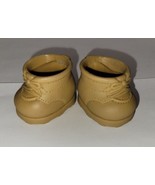 Furskins Light Brown Plastic Vintage Teddy Bear Small Shoes Boots - £10.19 GBP