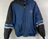 Starter Pro Line VTG Dallas Cowboys Men XL REVERSIBLE Windbreaker Hooded... - $69.99