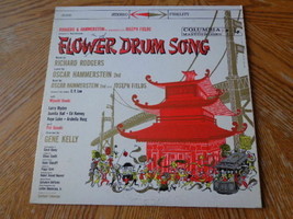 Vtg Flower Drum Song Lp Vinyl Record Soundtrack Rogers &amp; Hammerstein Gene Kelly - £10.70 GBP