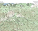 San Gorgonio Mountain Quadrangle, California 1954 Topo Map USGS 15 Minute - $21.99