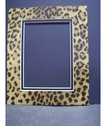 Picture Frame Double Mat 8x10 for 5x7 photo Leopard Cheetah Animal Print... - £5.60 GBP