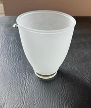 PARTS ONLY Replacement 3.75&quot; x 5&quot; Glass Light Cover for Ceiling Fans Bel... - $261.29 MXN