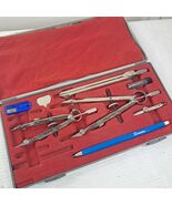 Vintage Gramercy drafting PO7 metal compass tool set kit made in Germany... - $401.54 MXN
