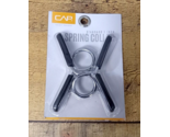 CAP Barbell Dumbbell 1&quot; Inch Chrome Spring Clip Collar Set of 2 New - $9.99