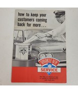 Vintage 1960s Sparkle Boy Service Chamois &amp; Towel Dryer Brochure Texas - $148.51 MXN
