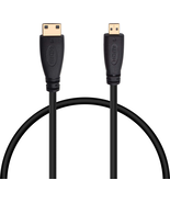 Micro HDMI Male Type D to Type C Mini HDMI Male Connector Adapter Cable ... - $15.10 CAD