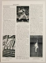 1954 Magazine Photo Article Willie Mays Giants, Al Rosen Indians, Duke S... - $9.19