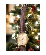 Beautiful vintage Timex Brown strap watch - €38,68 EUR